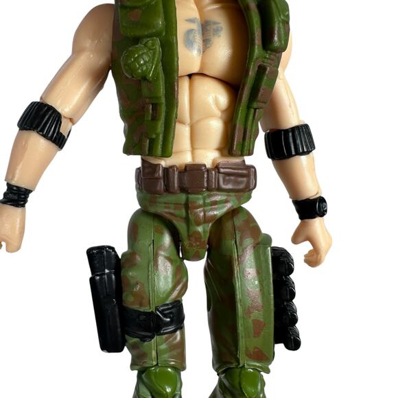 GI Joe 25th Anniversary V19 Gung-Ho Real American Hero Action Figure 4" 2008 - Picture 4 of 9